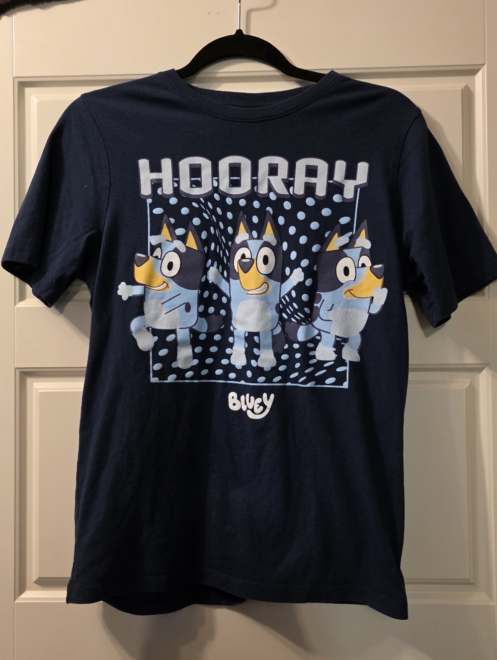 Bluey Tee - Navy Blue (Kids XL 14/16)